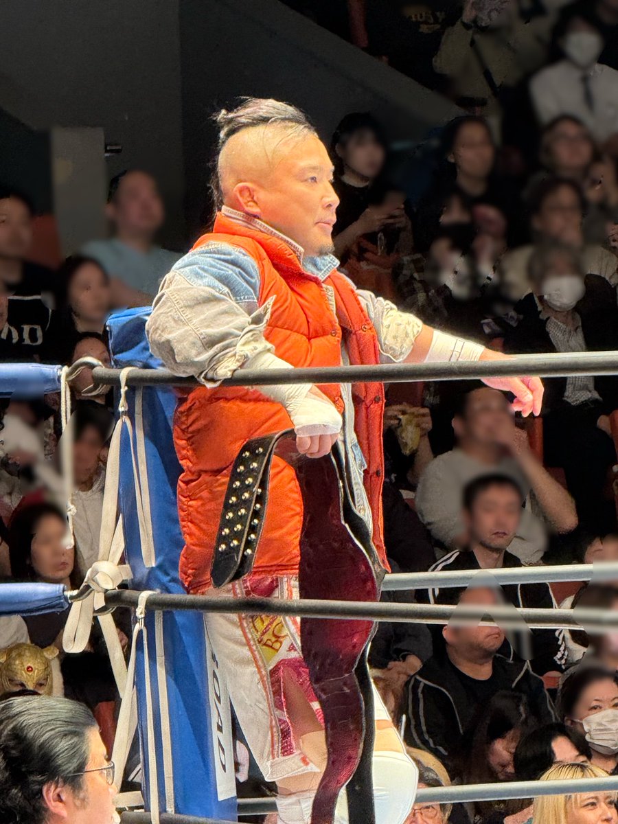 libre_p_w's tweet image. 4.2 新日本プロレス　後楽園ホール

タイム・スプリッター🕐
入場テーマ大好き🎵

#njpw
#njSG
#KUSHIDA