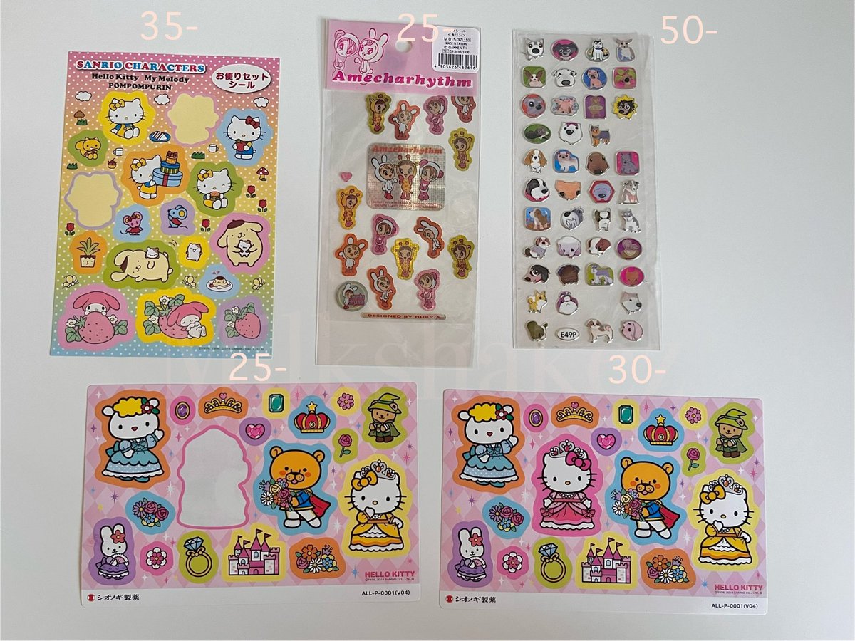 MilkshakeZ_2's tweet photo. ส่งต่อ | พร้อมส่ง 
     สติ๊กเกอร์sanrio สติ๊กเกอร์คิตตี้
ทุกชิ้นเป็นมือสอง บางชิ้นผ่านการใช้งานแล้ว *บางชิ้นปีเก่ามากๆ อาจจะแปะไม่ค่อยติดเน้นสะสม
 
📦 ค่าส่ง 30 บ.
⭐️ รับหลายชิ้นส่งฟรี *งดต่อ ดูเพิ่มเติมได้ ไม่ซื้อไม่เป็นไรค่ะ ไม่ซีๆคับบ 😺🫶🏻

#ตลาดนัดsanrio #ของเล่นญี่ปุ่น https://t.co/4EcNkETz5k