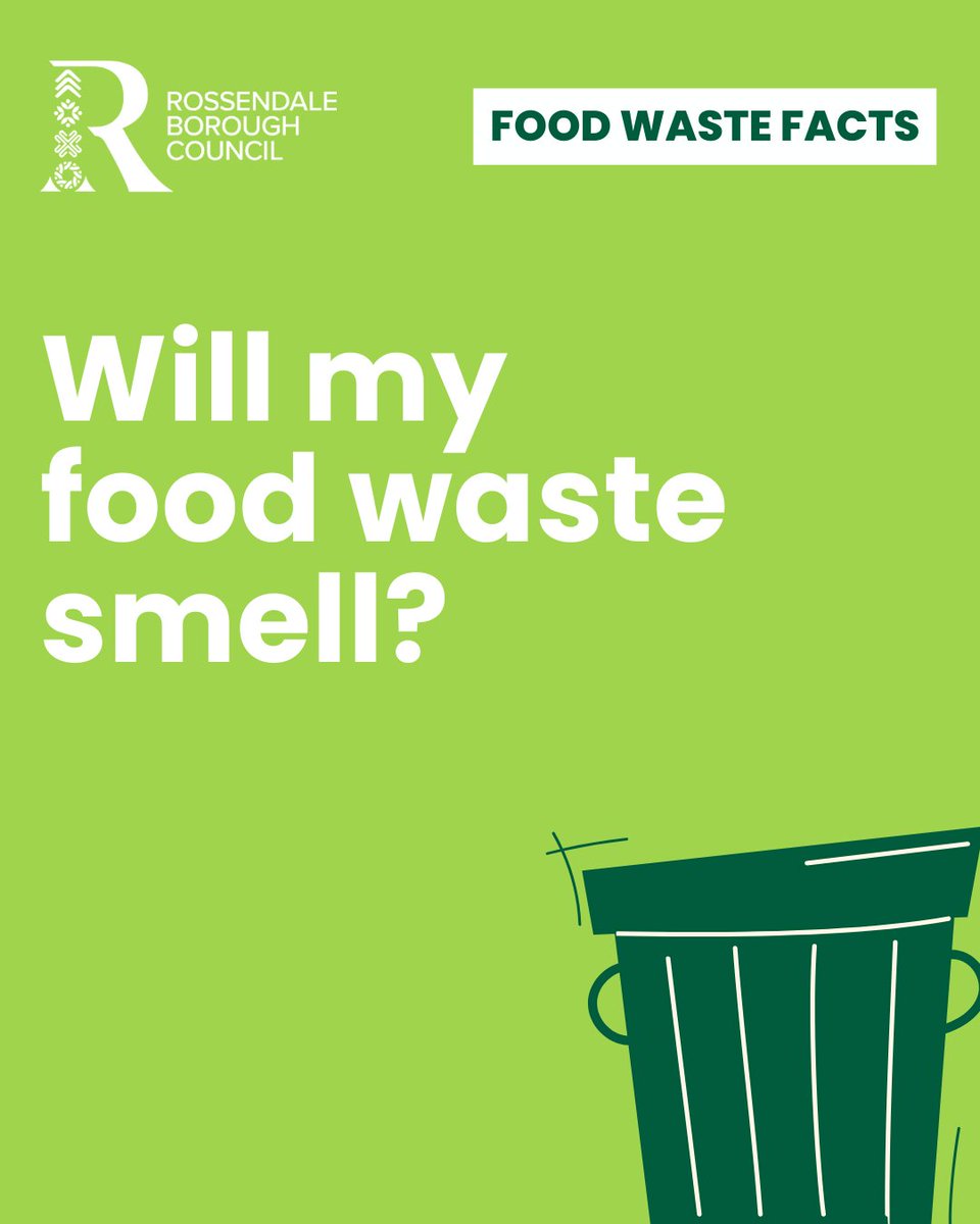 RossendaleBC's tweet photo. 🌱🍽️From this week, your food waste will be collected every week on your usual bin day!

Read our FAQs to find out more!👇
https://t.co/QaXbeiIuyY https://t.co/WEN8xRLvF1