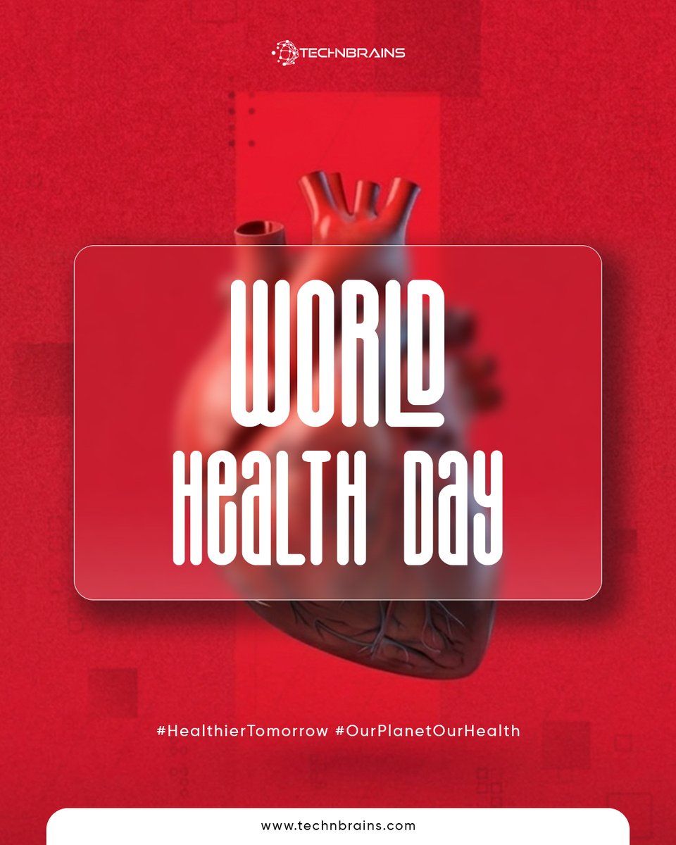 technbrains's tweet photo. The Heart of Healthcare Innovation is Human Expertise 🧬

Happy World Health Day to everyone working to make care more accessible

#WorldHealthDay #HealthTech #USA #AI #Digitaltransformation https://t.co/OZhUvVlaFE