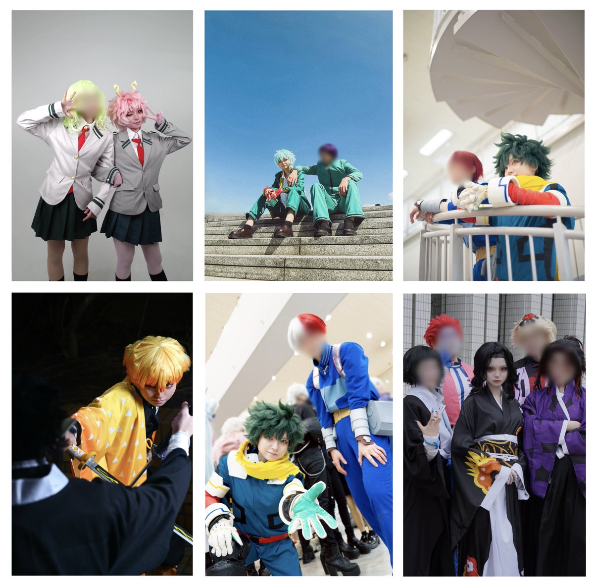 初🏷️〜‼️

20⬆️社会人です
📍東京メインですが、全国どこでも飛び回ります

kmt、hrak、prsk、🐴娘、斉Ψ、pﾘｷｭｱ、ｶｹﾞpﾛが熱いです〜！

イベ、スタジオ撮影、大型併せ何でも大好きです♡

全反応🔁❤️巡回いたします！

 #コスプレイヤーさんと繋がりたい
 #カメラマンさんと繋がりたい