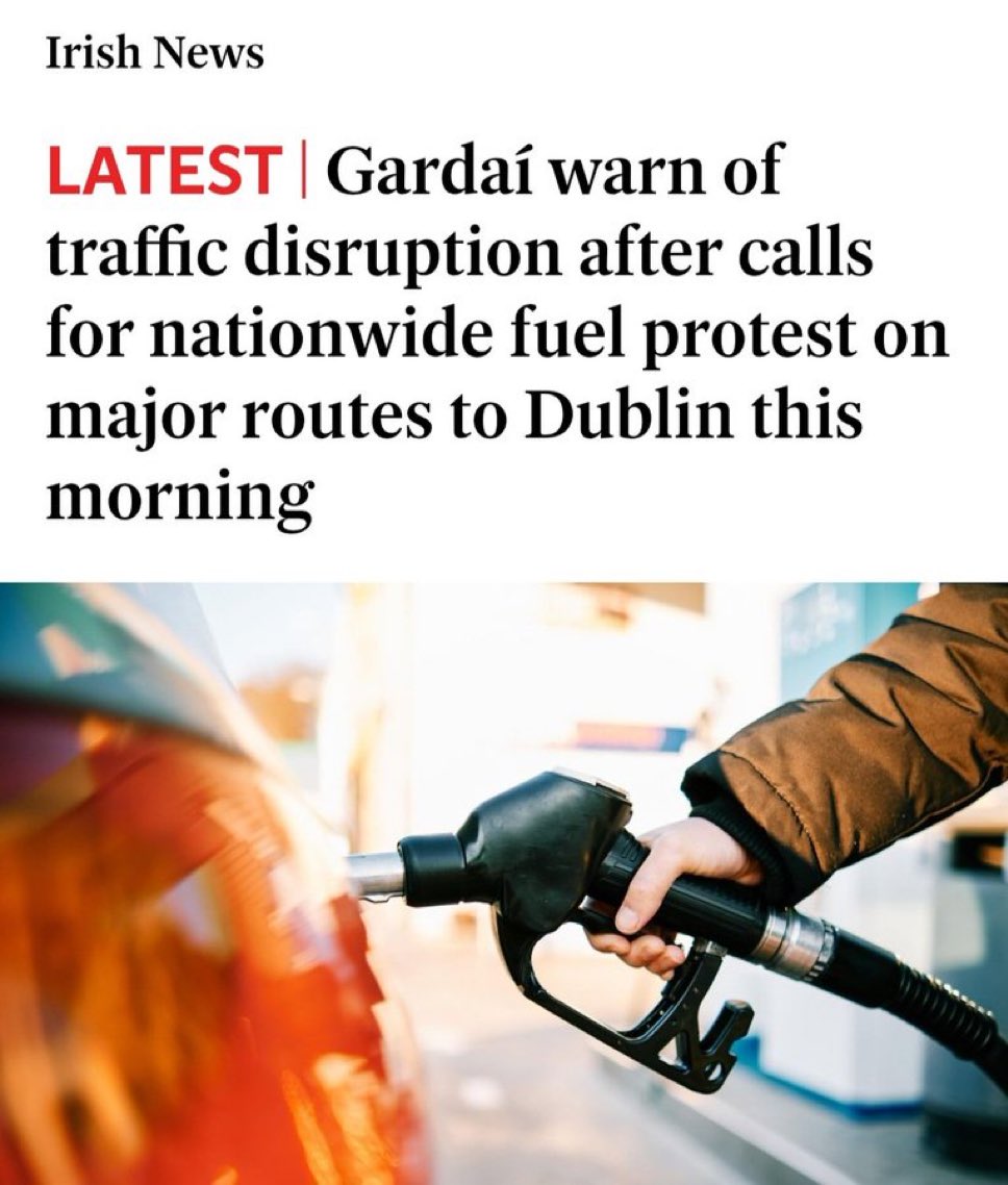 Ireland2020's tweet image. #FuelProtestsIreland 
#irishfuelprotest 
#Ireland