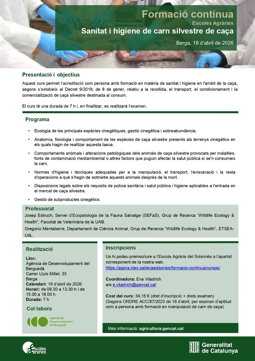 Escola Agrària del Solsonès tweet media