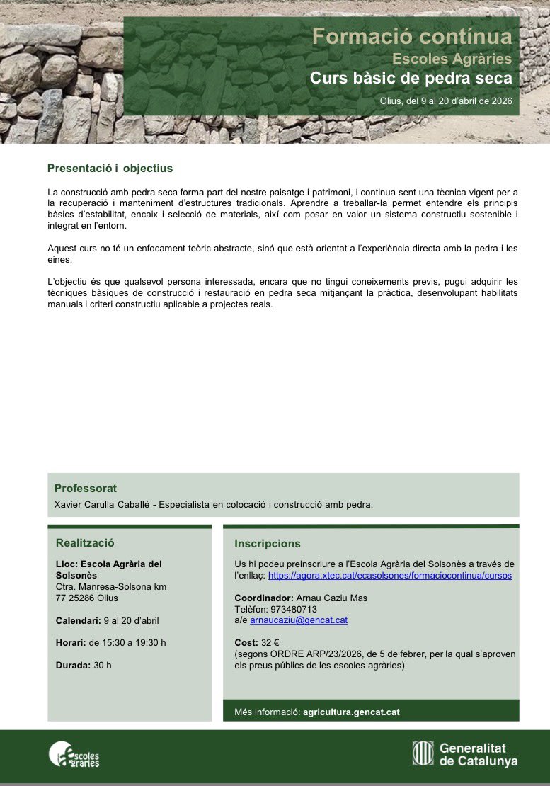 Escola Agrària del Solsonès tweet media