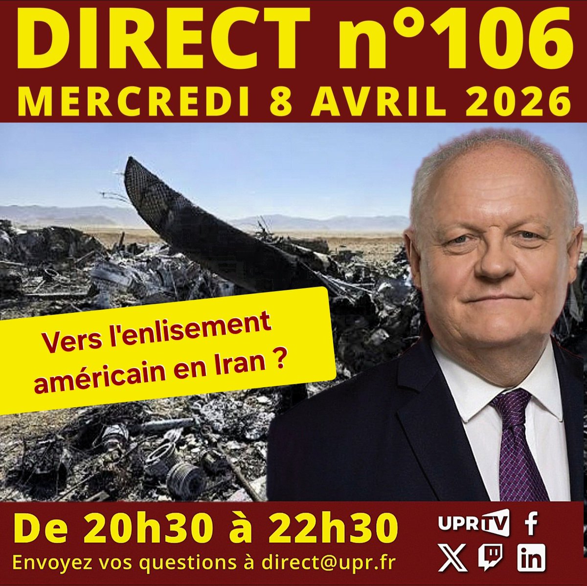 François Asselineau 🇫🇷 tweet media