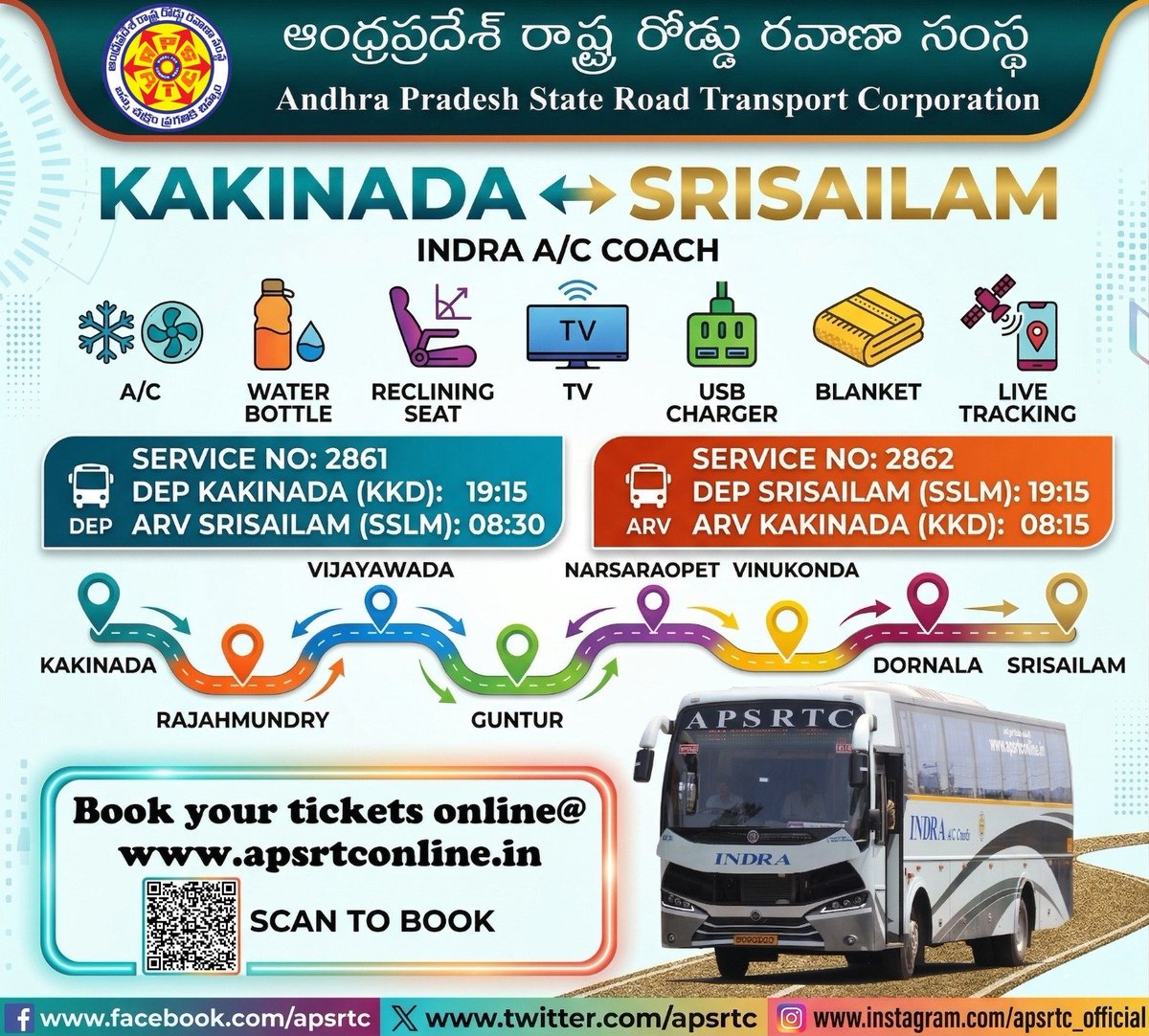 APSRTC tweet media