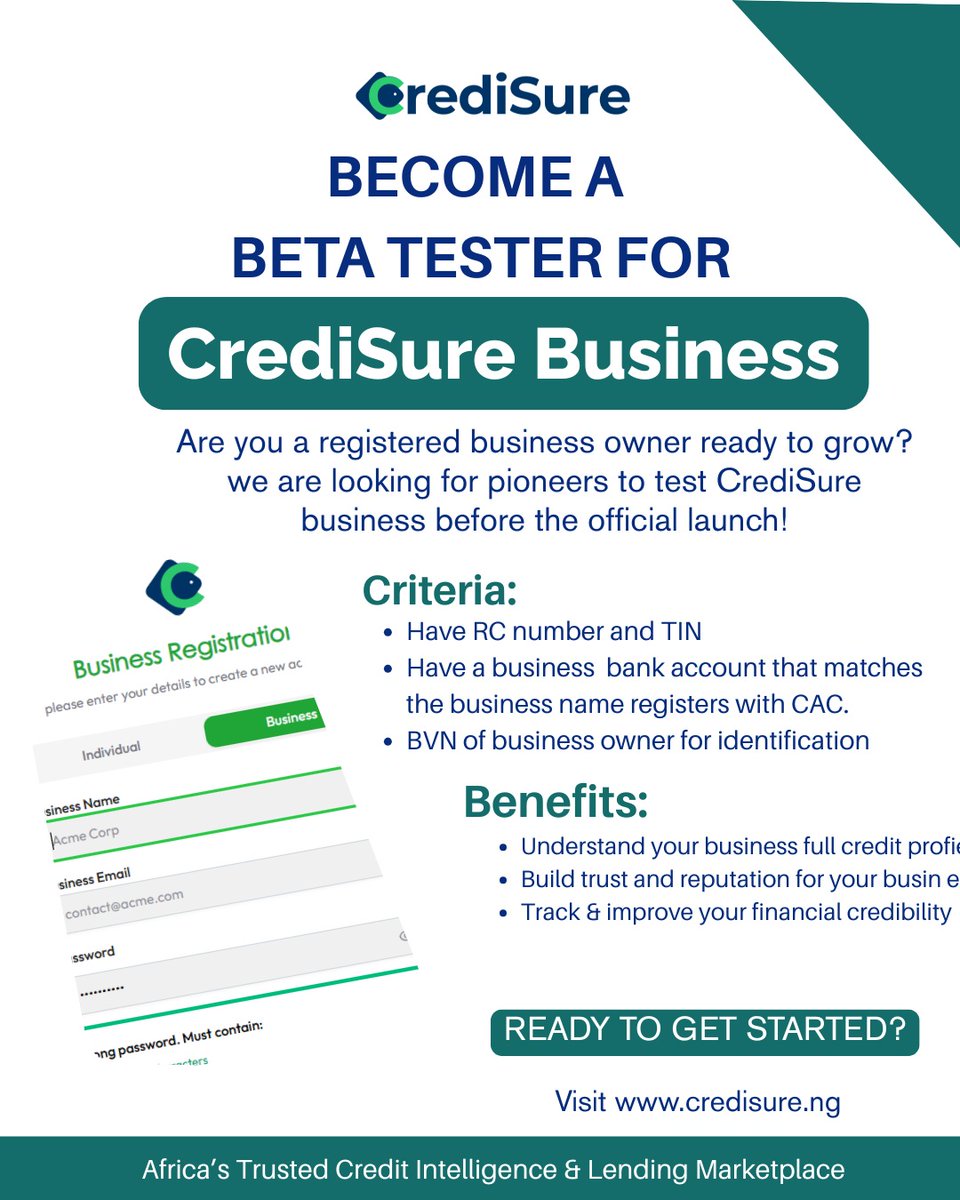 CrediSure Financial tweet media