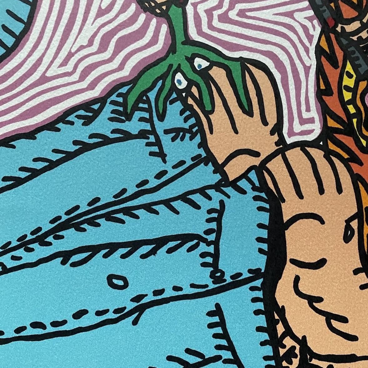 PrintThemAll's tweet photo. Discover the vibrant lithograph “La lumière est!” by Robert Combas—available through Print Them All!⁠
⁠
🔗 Inquire now https://t.co/3Cyd0S6VpU, or contact hello@printthemall.com https://t.co/2Jdf5J9foe