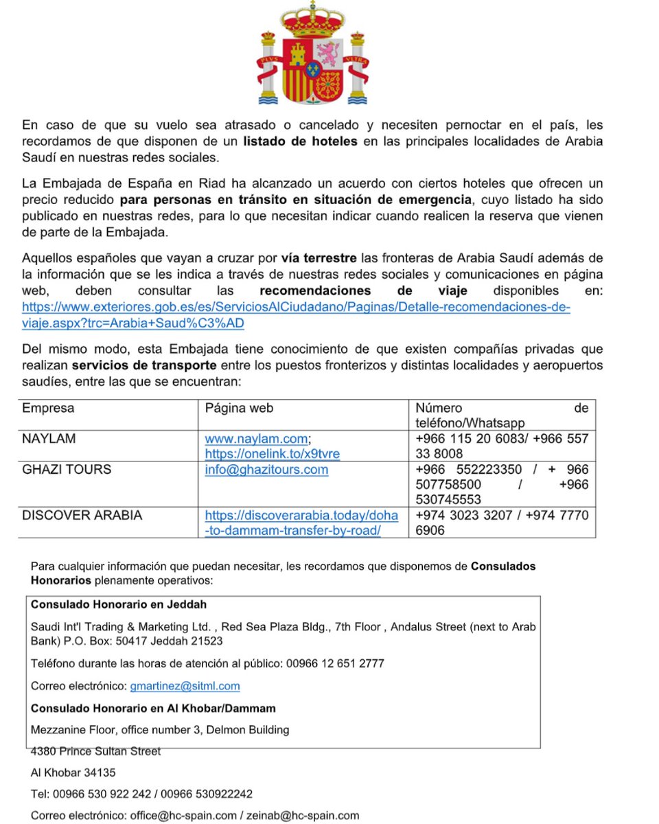 EmbEspaña en A.Saudí tweet media