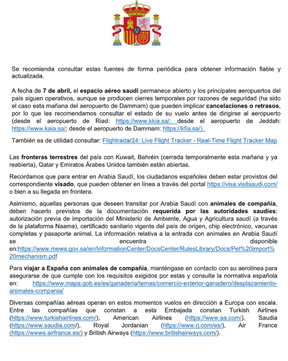 EmbEspaña en A.Saudí tweet media