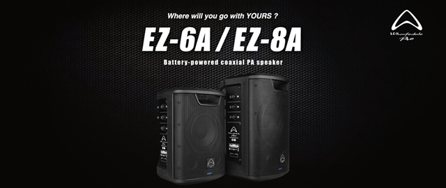 OWL_VISION_03's tweet photo. 🦉Wharfedale Pro「EZ-Aシリーズ」新登場🦉
Wharfedale Proから新世代のポータブル・バッテリー駆動ラウドスピーカー「EZ-Aシリーズ」が新登場！

5月中旬頃の発売！
ぜひWharfedale Proスペシャルディーラー認定店のアウル・ビジョンでお求めください✨

▼詳しくはこちら
https://t.co/F8oNegp6Z8 https://t.co/hGI1rTNu6A