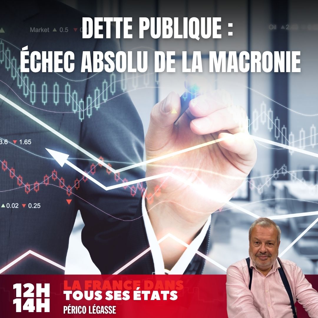 SudRadio's tweet photo. 🔴 À 12h, retrouvez #LaFranceDansTousSesEtats au micro de @perikolegasse avec @MaudPK

👉 Dette publique : l'analyse de @MarcTouati sur l'échec absolu de la macronie

☎️0826 300 300
💻https://t.co/QKa5Efuc2W https://t.co/yIBehO7N89