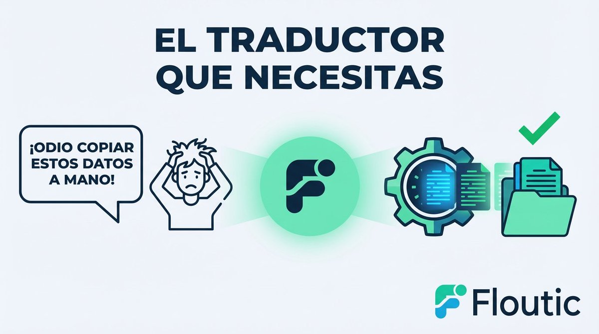 SomosFloutic's tweet photo. Martes 7 de abril. Arranca el Q2. 🗓️

El mayor mito de las Pymes: "Para automatizar mi empresa necesito entender de programación".

Falso. Si sabes decir: "Pierdo 3 horas al día copiando facturas", ya tienes todo lo que hace falta para empezar. 👇 https://t.co/oL8cJIqFHi