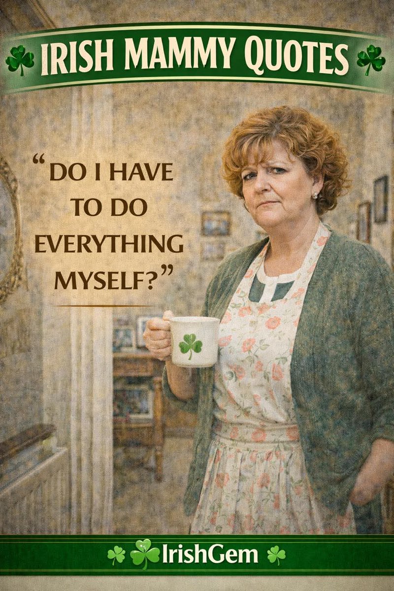 ThisIsIreland3's tweet photo. IRISH MAMMY QUOTES ☘️
Every house in Ireland heard this at least once & probably more 😳😂
📸 The Irish Gem (FB)
#IrishMammy #OnlyInIreland #IrishHumour #IrishMemories https://t.co/kCRqpAHpLB