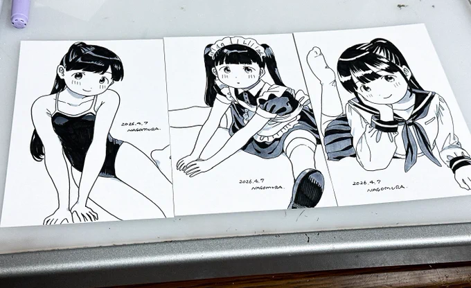 はがき原画😸

#デザフェス63 