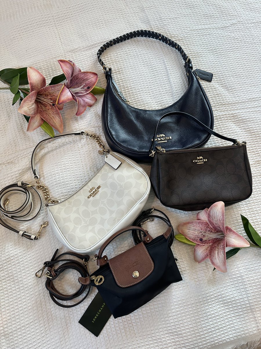 usedbybag4u's tweet photo. — Preview longchamp/coach  new lot 🎀
 [ authentic 100% ]

ปักใต้โพส+รีทวิต ; จัดส่งฟรี 📮
** Thursday 09/04 7:00PM. (1ทุ่ม)  **

#ส่งต่อcoach #longchampส่งต่อ #longchampมือสอง #ส่งต่อlongchampแท้ #ส่งต่อกระเป๋า #ส่งต่อlongchamp #longchampth https://t.co/Elp54dJWLA