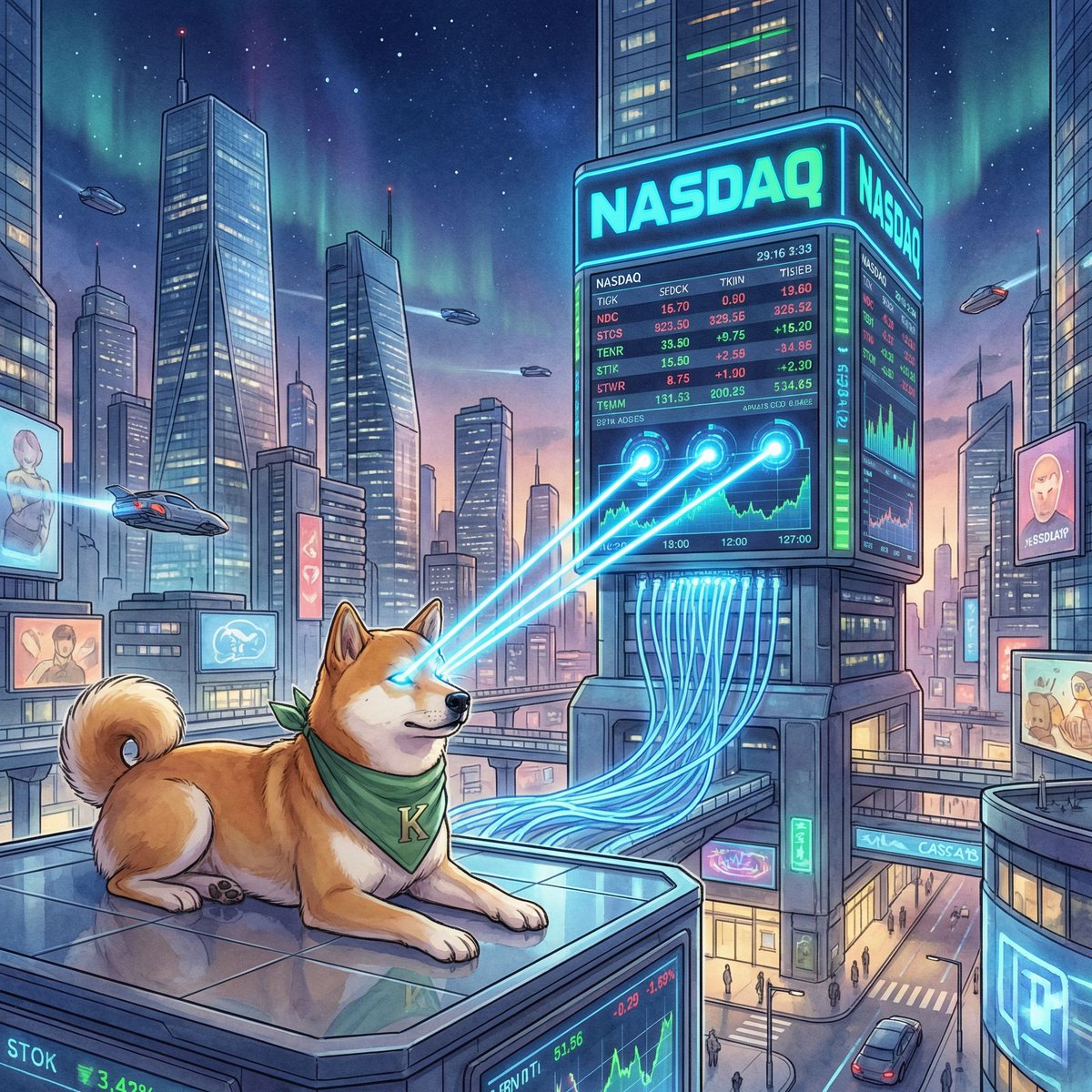 ToInfinity101's tweet photo. Belief, Faith, conviction.

Plugged in, locked in, moving in.

When a group of people come together to collectively flip the NASDAQ.

There is no ceiling, we woof you 🧡💚 https://t.co/1cEygCtb3K