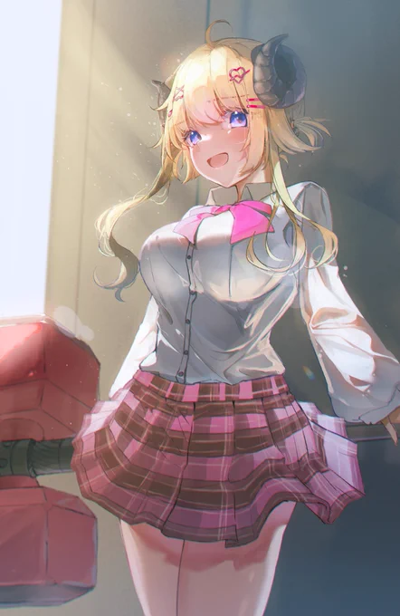 わためはわるくないよねぇ? #つのまきあーと