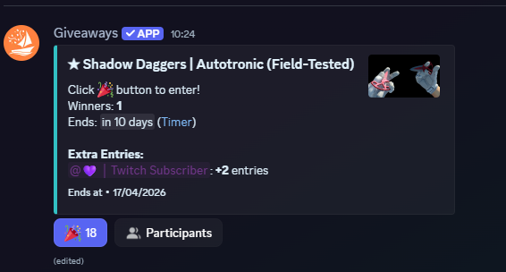 Ersan1337's tweet photo. giveaway on my dc

will do 2 more knives later this week

for this one, just join dc lole @ .gg/Ersan https://t.co/3lTG6RzWpz