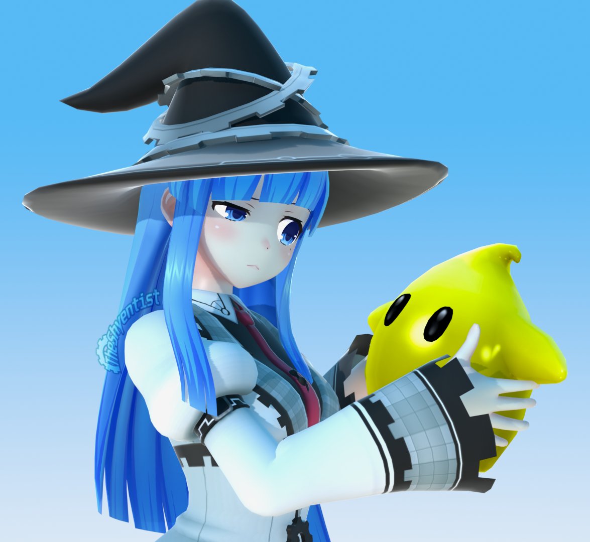 A strange creature has landed in Lowee, further examination is necessary...

#ネプテューヌ #blender3d