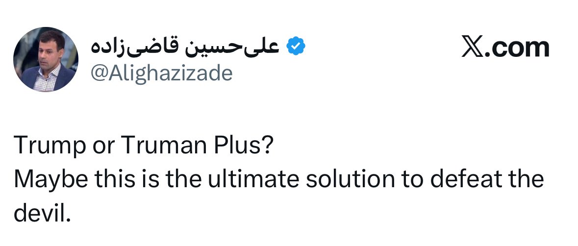حسین طباطبایی tweet media