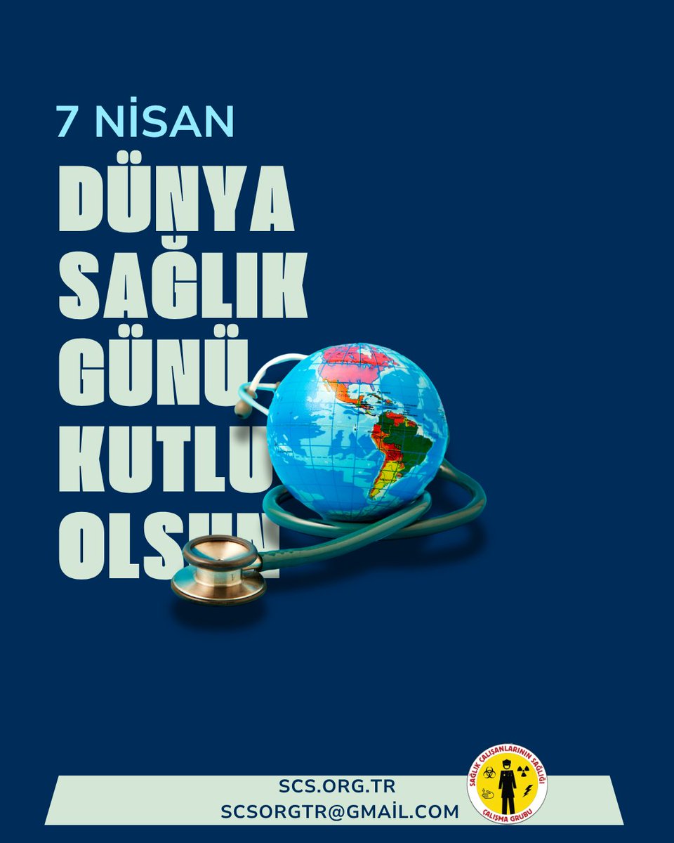 Sağlık Çalışanlarının Sağlığı Çalışma Grubu tweet media