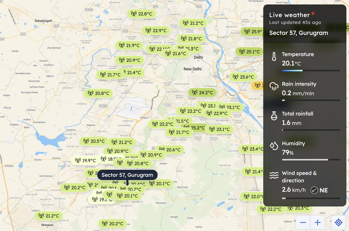 Weatherman Navdeep Dahiya tweet media