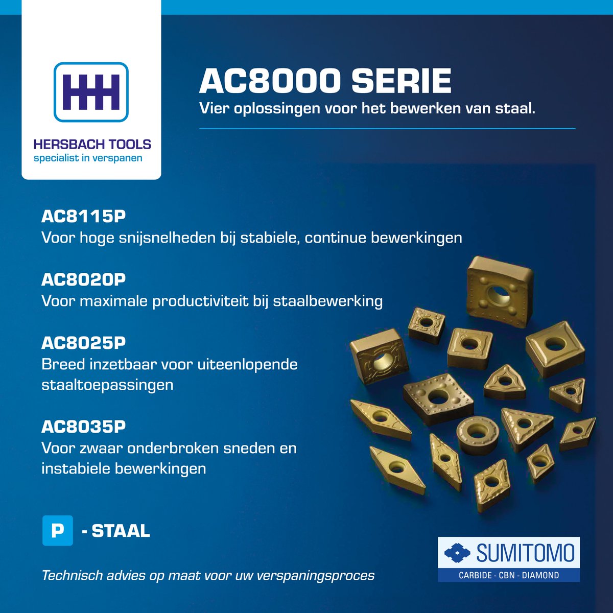 HHTools_NL's tweet photo. AC8000 = geen compromis, maar keuze per toepassing.

🔹 Hoge snelheid (AC8115P)
🔹 Productiviteit (AC8020P)
🔹 Flexibiliteit (AC8025P)
🔹 Impactbestendig (AC8035P)
👉 Minder slijtage. Minder breuk. Meer controle. https://t.co/Q8TkurxoS1