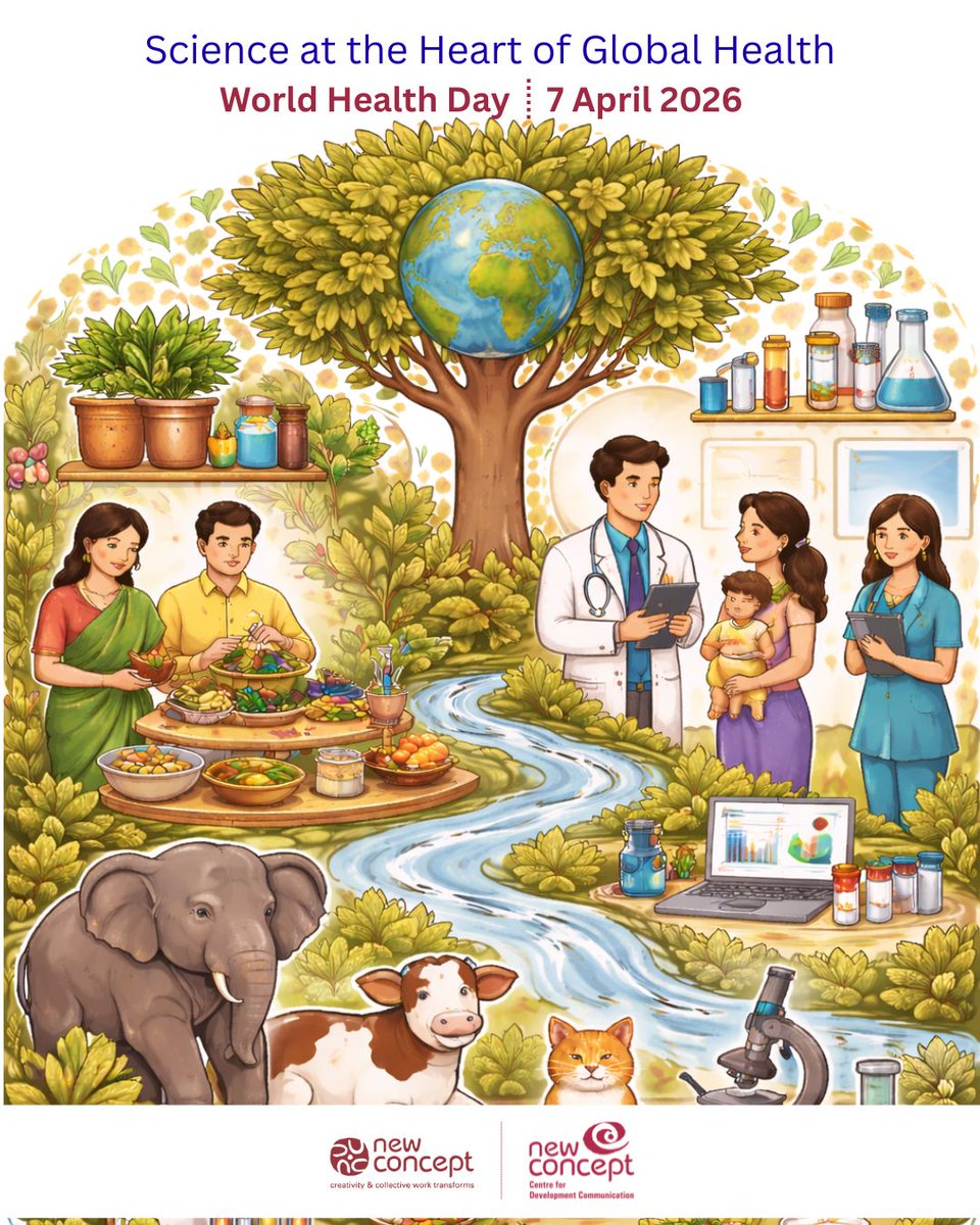 New Concept Centre for Development Communication tweet media