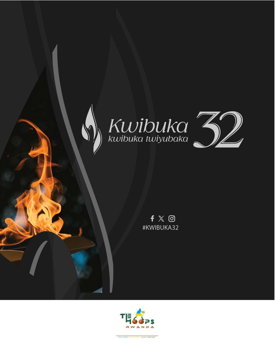 ThehoopsR's tweet photo. Twifatanyije n'Abanyarwanda n'Isi yose kwibuka ku nshuro ya 32 Jenoside yakorewe Abatutsi. 

Kwibuka twiyubaka. 
#Kwibuka32 https://t.co/CNbCCLl22d