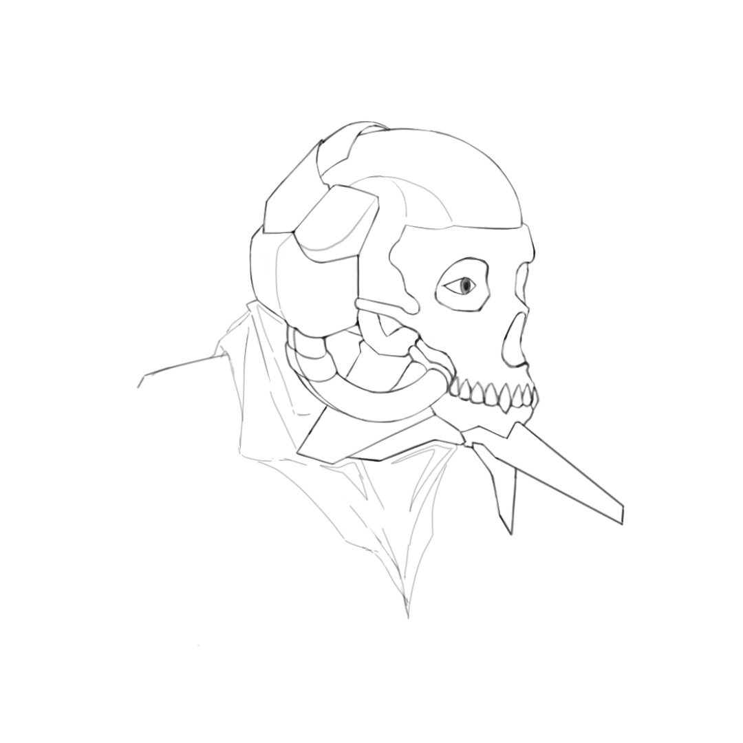 I couldn't finish drawing