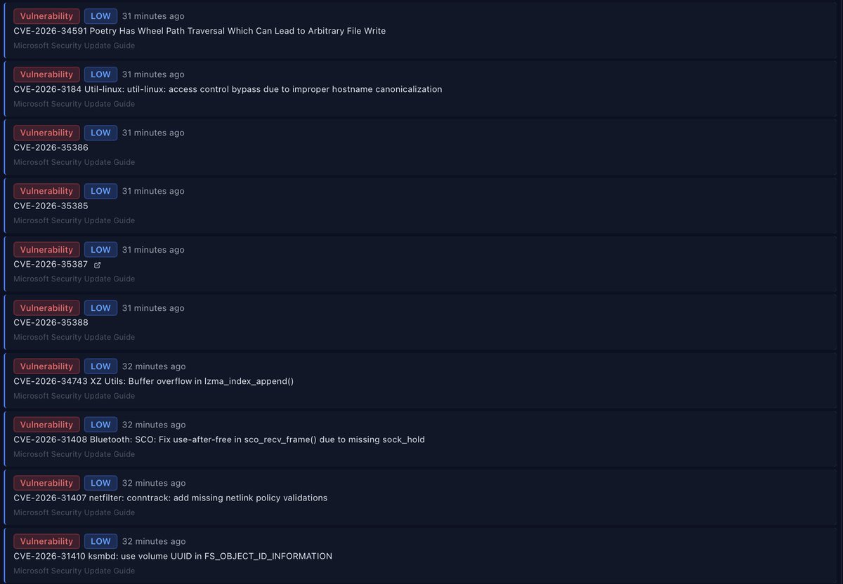UK_Daniel_Card's tweet image. strange these CVEs are giving a 404.....
#Microsoft #Updates