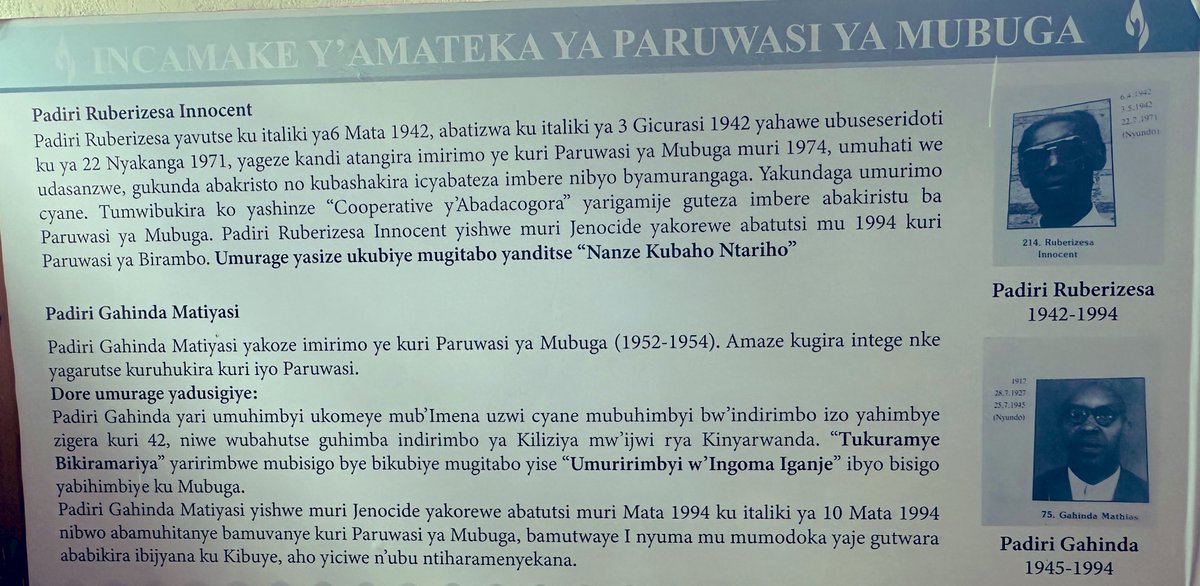 MugishaHV's tweet photo. Urwibutso rwa Jenoside yakorewe Abatutsi rwa #Mubuga @KarongiDistr rushyinguyemo imibiri isaga ibihumbi 10 irimo iyâabari bahungiye muri Paruwasi Gatolika ya Mubuga no mu rusengero rwâAbadiventisiti ku Murangara nâabiciwe hirya no hino mu Mirenge ya Gishyita, Mubuga na Rwankuba.
Twibuke Twiyubaka.
#Kwibuka32
