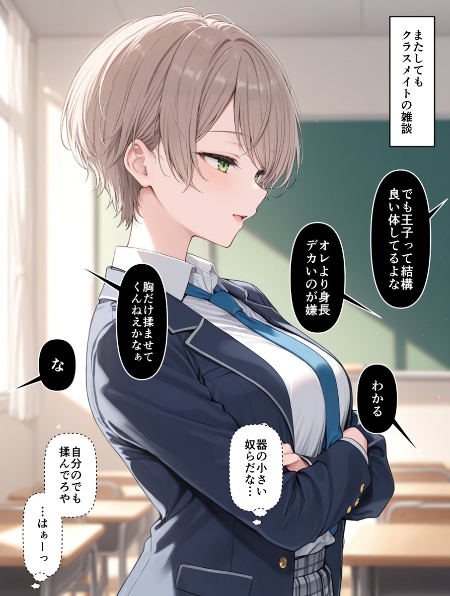 王子様の雌を俺だけが知っている 漫画サンプル1