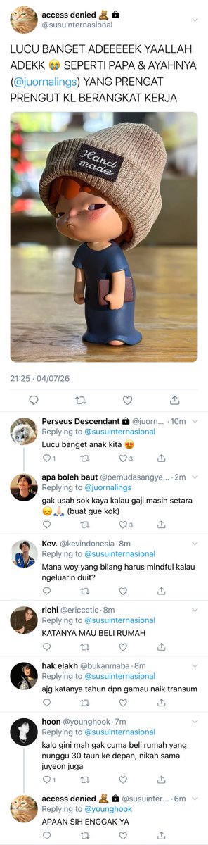 mil11meter's tweet photo. jumil one tweet au
—from kepanitiaan universe

“gak usah sok kaya kalau gaji masih setara” damn 😞💔 https://t.co/ang99Sb1vh