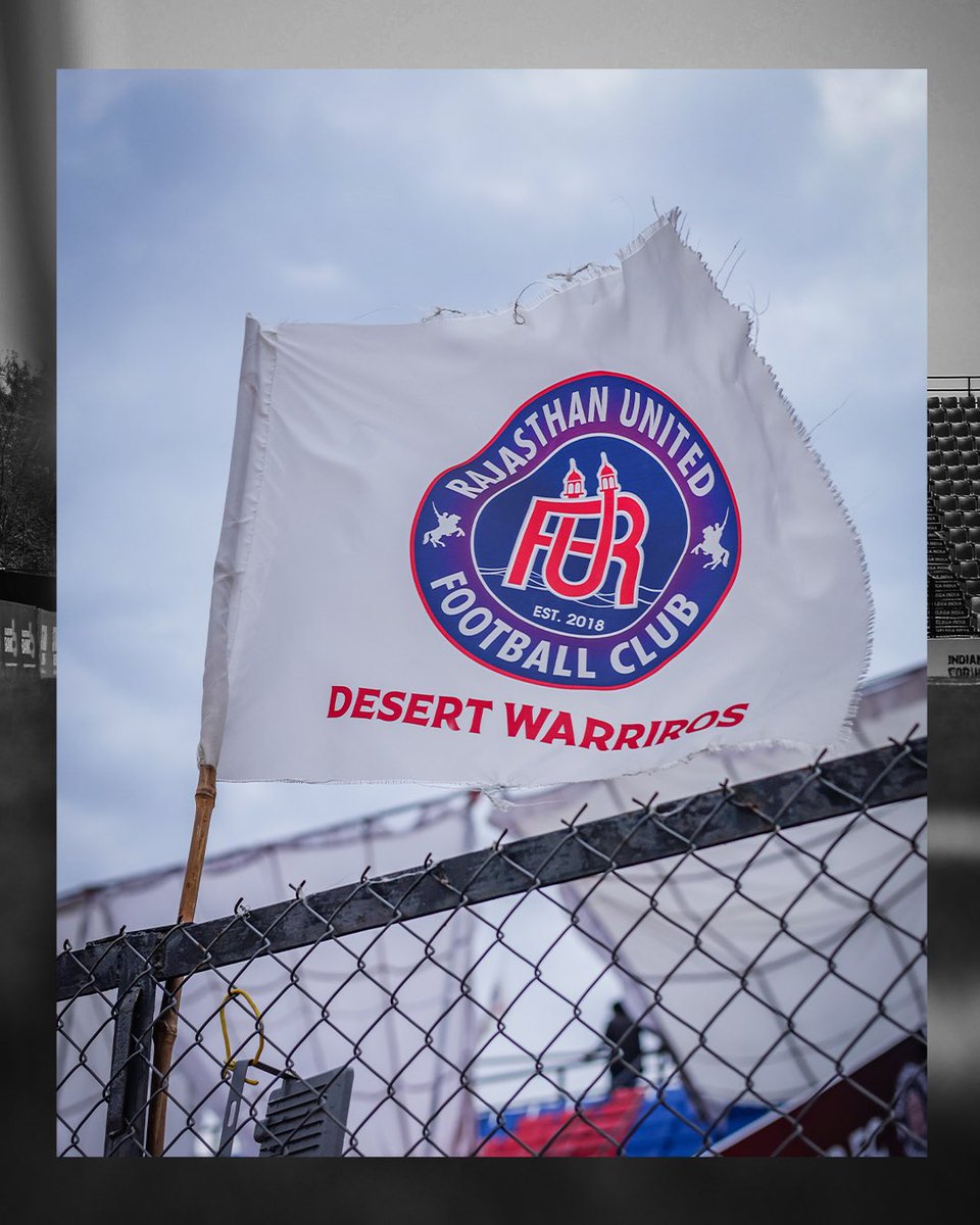 RajasthanUnited's tweet photo. The last stage is set before the curtain falls on this season at
Vidyadhar Nagar Stadium⚔️🏟️
Ultras be there.💪🏻
#RUFCIFL26 #DesertWarriors #RUFCvsGKFC #Matchday7 #stageset https://t.co/MwGU6d6V25