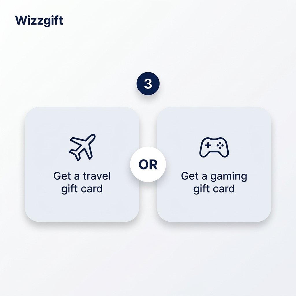wizzgift's tweet image. Decision time! ⏱️ We’re hosting a Gift Card Edition of "Would You Rather."

From surprise rewards to travel perks, which ones are making the cut?
Check out the frames and drop your answers (A or B) in the comments! 👇

#Wizzgift #QuickPoll #BusinessFun #Rewards