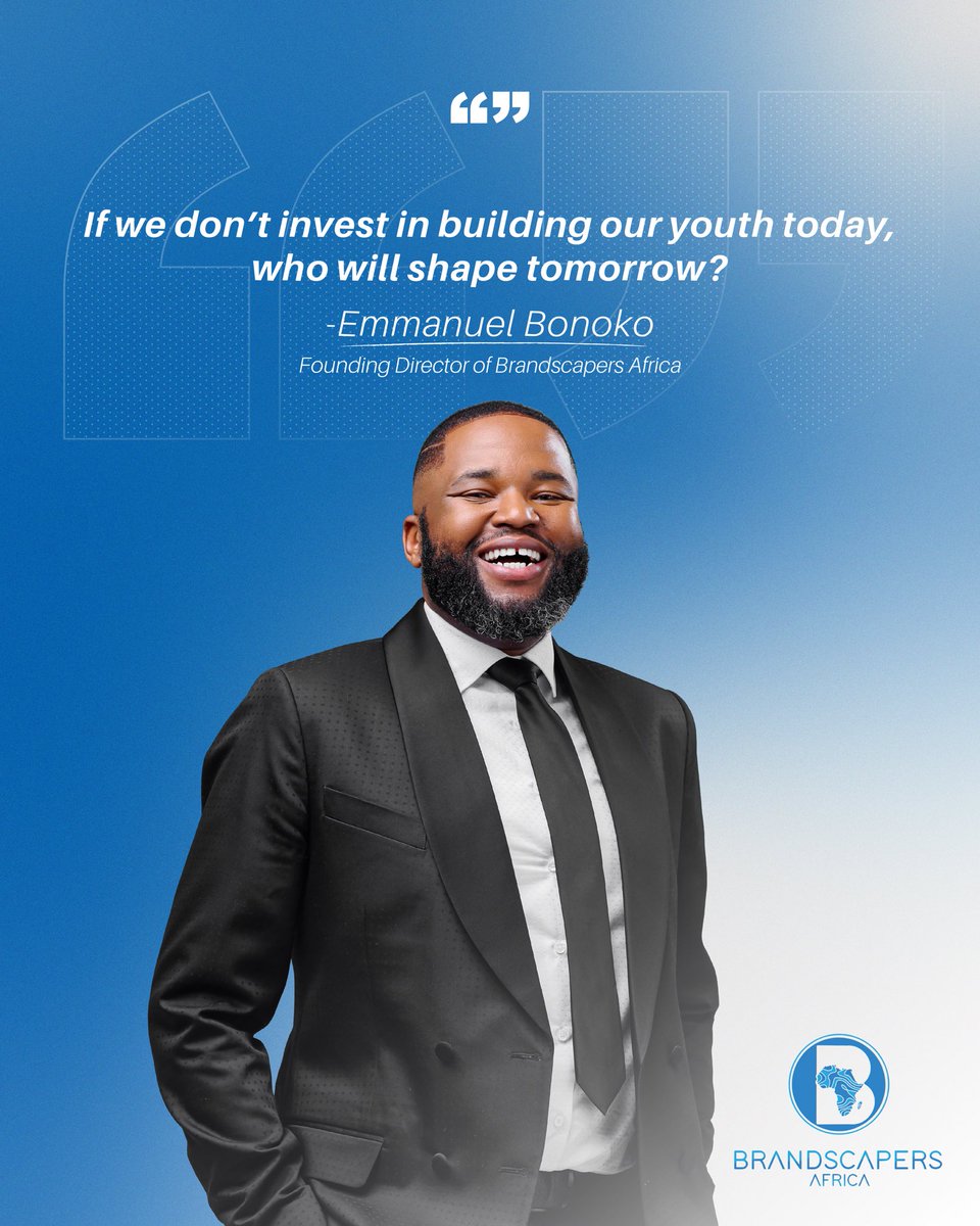 TheBrandScapers's tweet image. Sustainable impact begins with investing in the next generation.
Our commitment to youth development is a commitment to the future.

#Leadership #YouthEmpowerment #CommunityImpact #BrandscapersAfrica