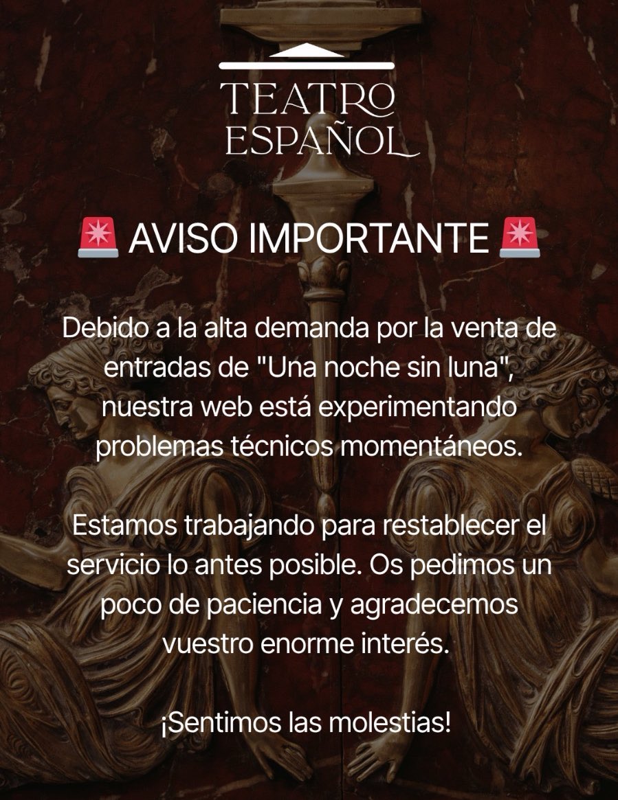 Teatro Español tweet media