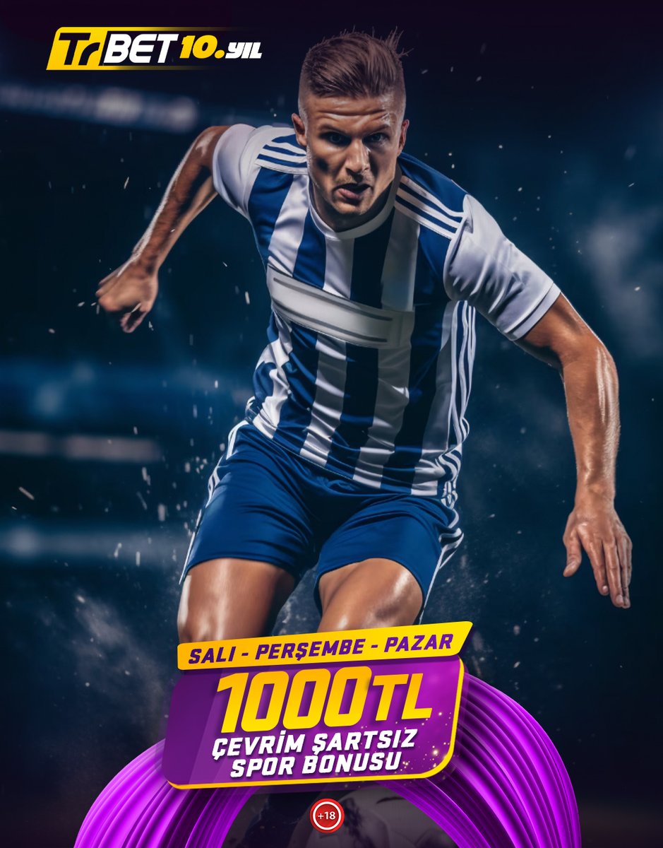 TrBResmi's tweet photo. TrBet'te Her Salı Kazan! ⚡

1.000 TL Çevrimsiz Spor Bonusu seni bekliyor! 🏆

Favori maçlarına hemen yatırım yap ve kazancını anında al! 🎯🔥

⭐ Şimdi Oyna: https://t.co/QdQChCebTf https://t.co/tPWcUpQq8i