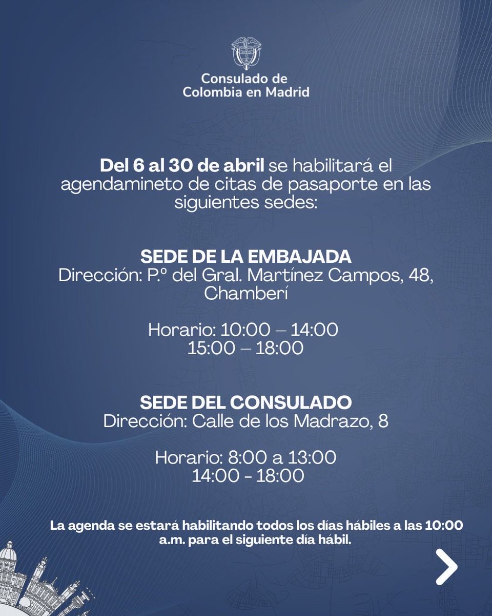 Embajada de Colombia en España tweet media