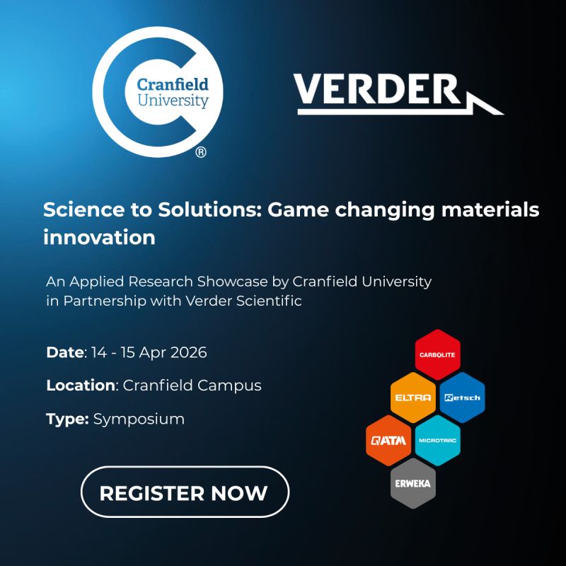 RoyceImperial's tweet image. 3 things to know about this applied research showcase:

• 14–15 April, Cranfield University
• Focus on real-world materials innovation
• Bringing academia and industry together

Find out more:
royce.ac.uk/events/game-ch…

#MaterialsScience #AdvancedMaterials