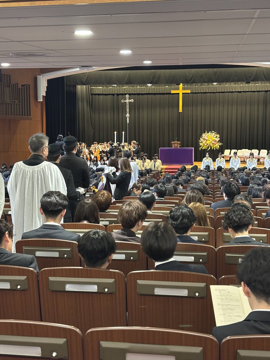 〈立教大学 入学式〉
環境学部・コミュニティ福祉学部 及び 同研究科・スポーツウエルネス学部 及び 同研究科の皆様、ご入学おめでとうございます！

#春から立教　#アコライト・ギルド　#立教クラブサークル　#入学式