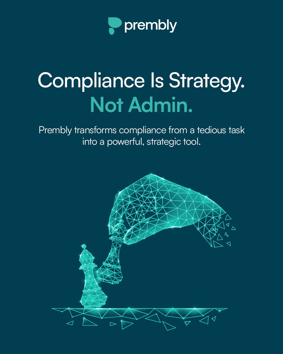 prembly's tweet photo. Smart institutions treat risk management as competitive advantage.
Prembly provides custom AML rules, transaction monitoring, and KYB intelligence tailored to your risk appetite.
#Prembly #RiskManagement #BusinessSecurity #StaySecure https://t.co/4J44d333JH