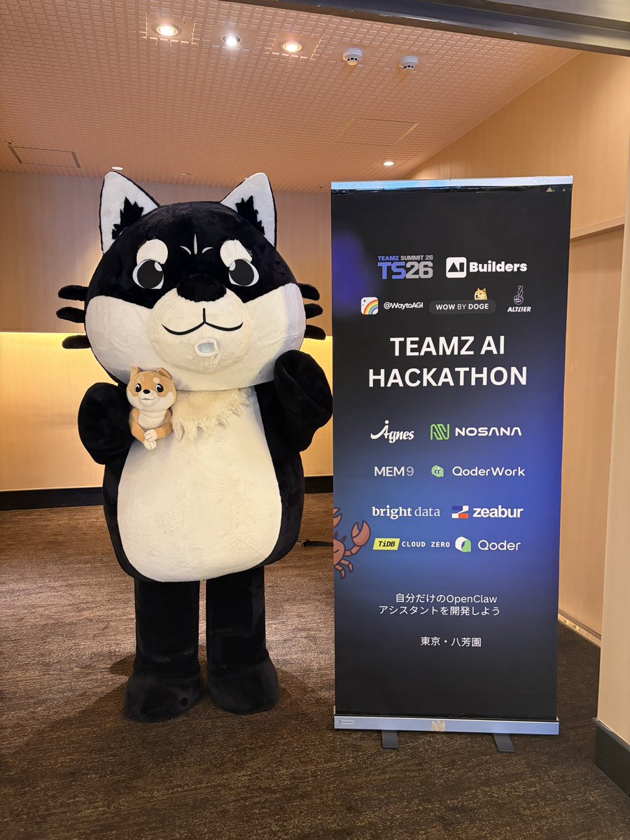 MaturiCrypto's tweet photo. ハッカソン開催中です🐕🤞🦞🧑‍💻
#TeamZ https://t.co/9GqFYvz83l