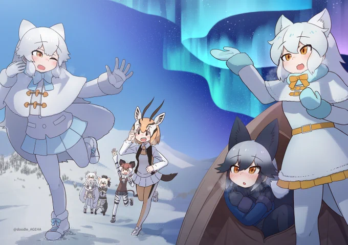 昨年発行の「ホッキョクギツネちゃん合同」に寄稿した作品です!
フレンズストーリーを振り返りつつ見てみてね❄️

ホキョ愛にあふれた、極寒だけどあったかい合同誌の
詳細はこちら↓
https://t.co/pW3V4y7eTg #ホキョ合同 