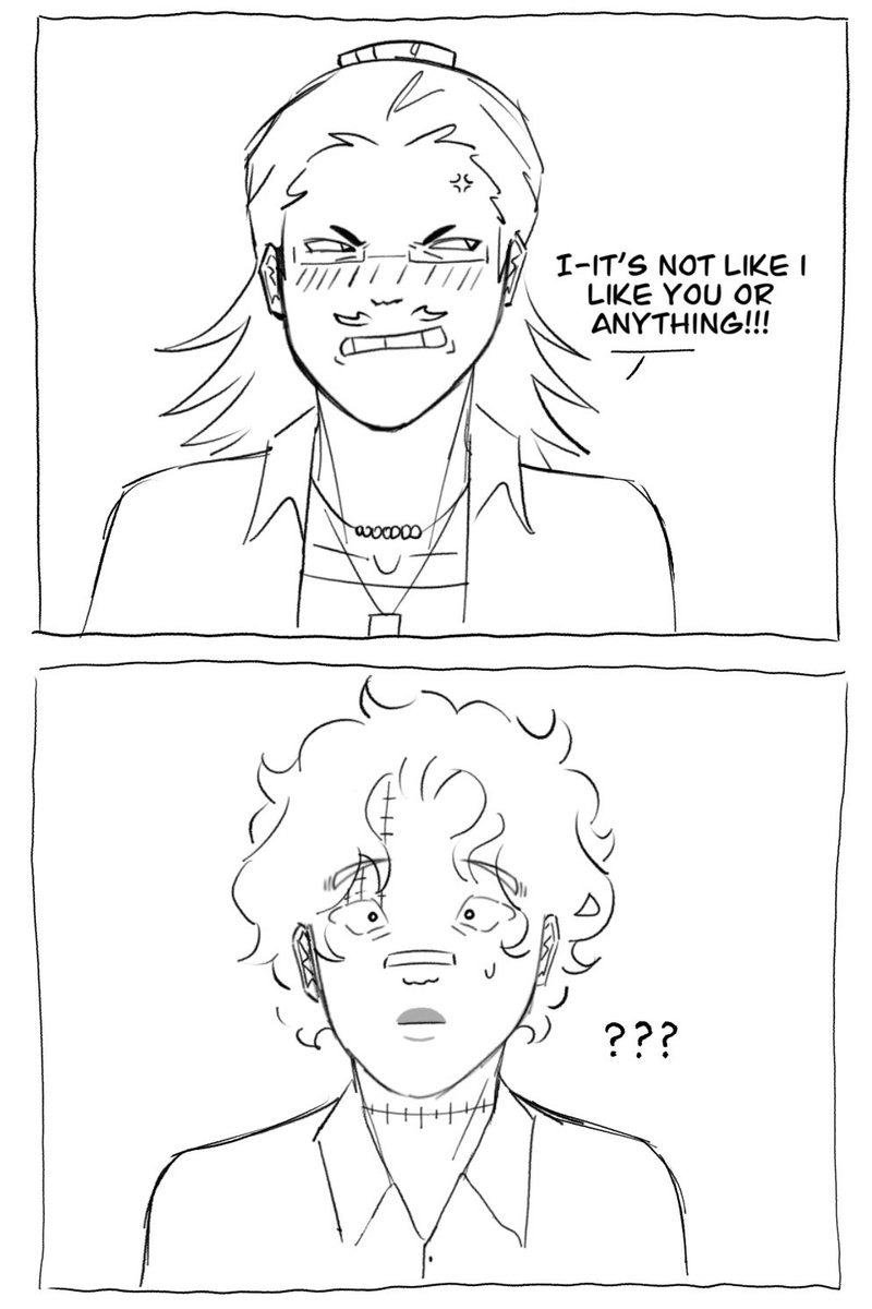 WimpWompz's tweet photo. yeah whatever man #mha #cloudmic #mistmic https://t.co/1NWcApCbyX