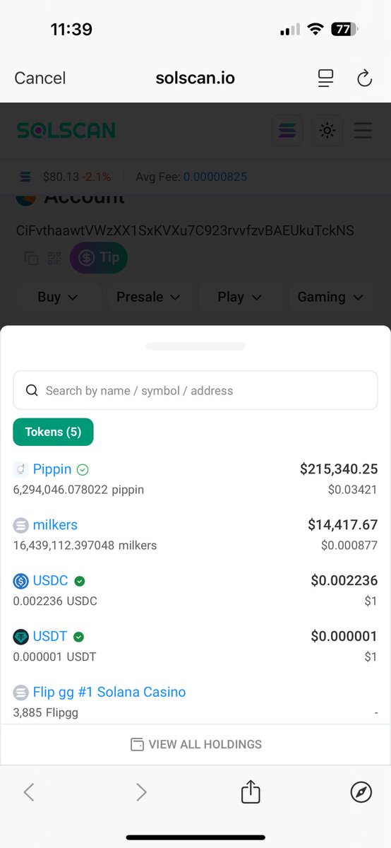 knowme44's tweet photo. pippin whale bought 14.5k $milkers 

Lets send it to the moon 

$milkers is 100m coded https://t.co/8YSCqKb9li