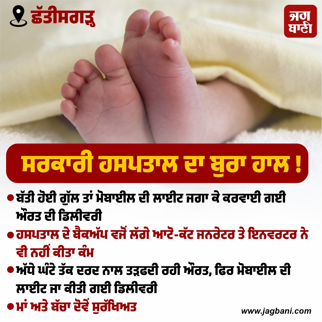 JagbaniOnline's tweet photo. ਸਰਕਾਰੀ ਹਸਪਤਾਲ ਦਾ ਬੁਰਾ ਹਾਲ !
#PregnantWoman #GovernmentHospital #MobileLight #Delivery #Jagbani https://t.co/gNUUVdM7Kj
