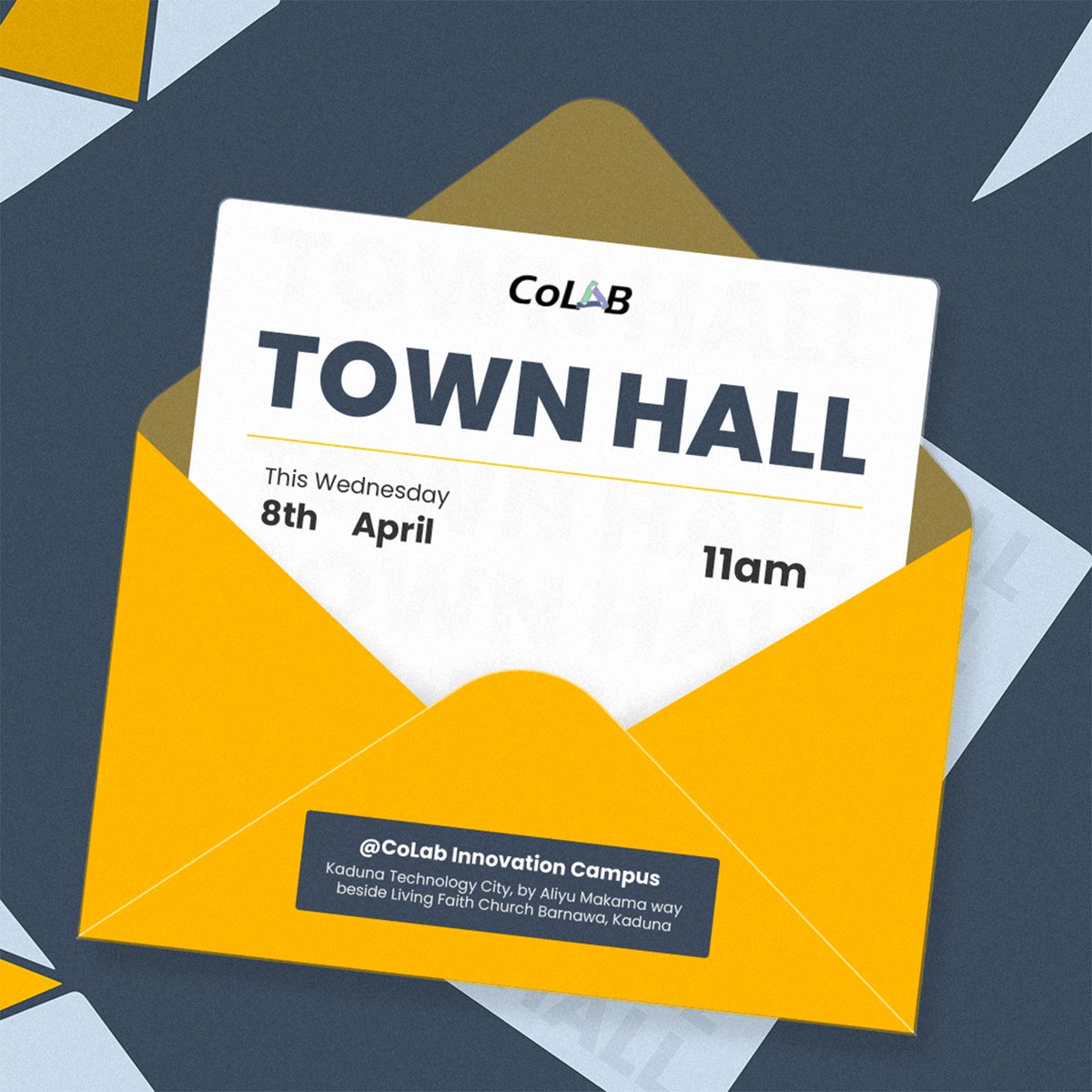 CoLab_kd's tweet image. Pull up. It’s Townhall time... 
We’re bringing the community together to talk, align, and move forward stronger.

If you’re part of CoLab, you should be in the room.

See you on Wednesday at 11AM
#Colabkd #Townhallmeeting #CommunityImpact #TechEcosystem